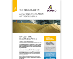 Aerating & Ventilating Treated Grain Bulletin