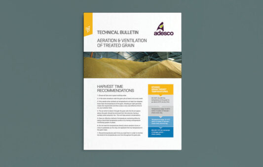 Aerating & Ventilating Treated Grain Bulletin